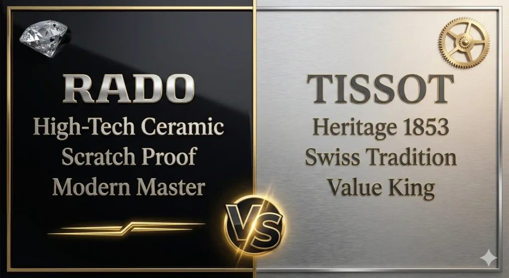 Rado Captain Cook vs Tissot Seastar comparison
